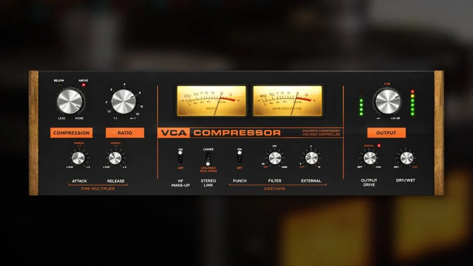 DTM・DAW Softube VCA Compressor Softube VCA Compressor Worth $149 - Free During March 2024